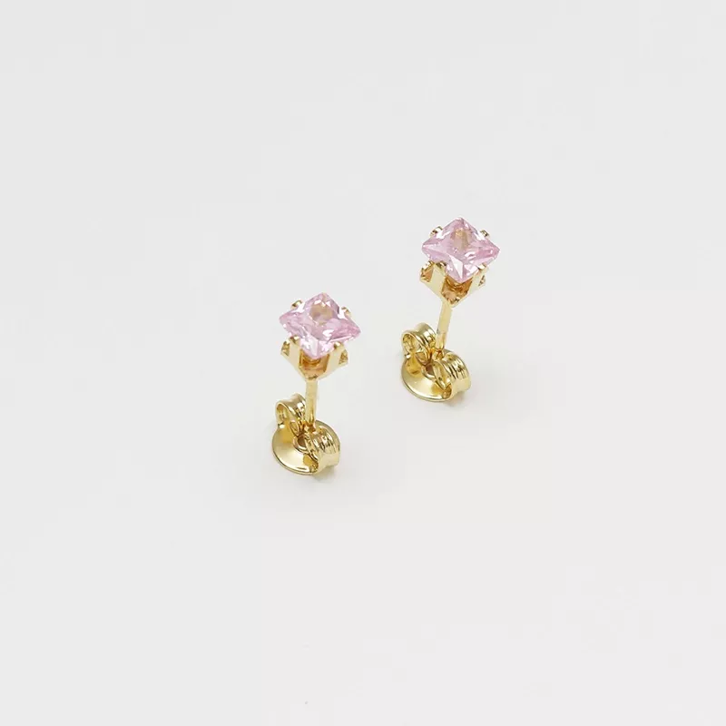 A Topo Circon Cuadrado ROSA - 33021-ROSA