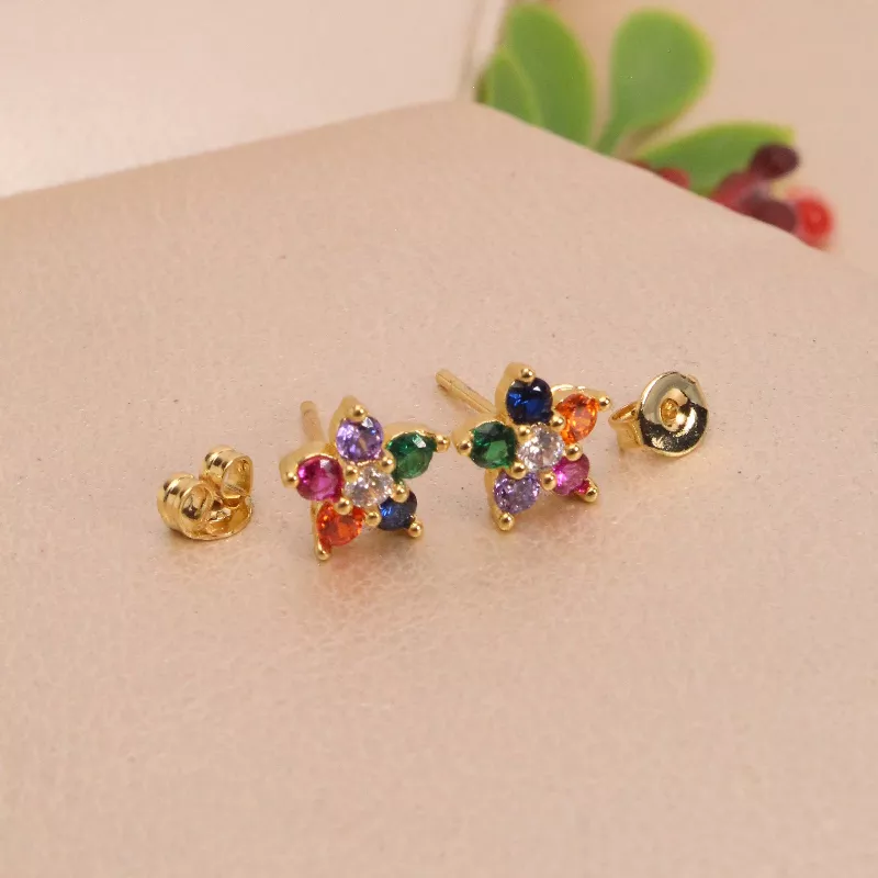 Are. Estrella Colores Rodio 0,7cm - ARH864