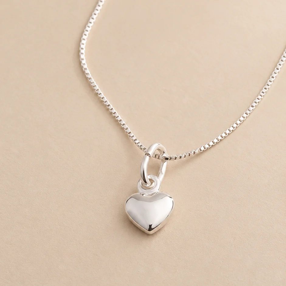 Cad. collar dije luna plata 45cm - CPS774