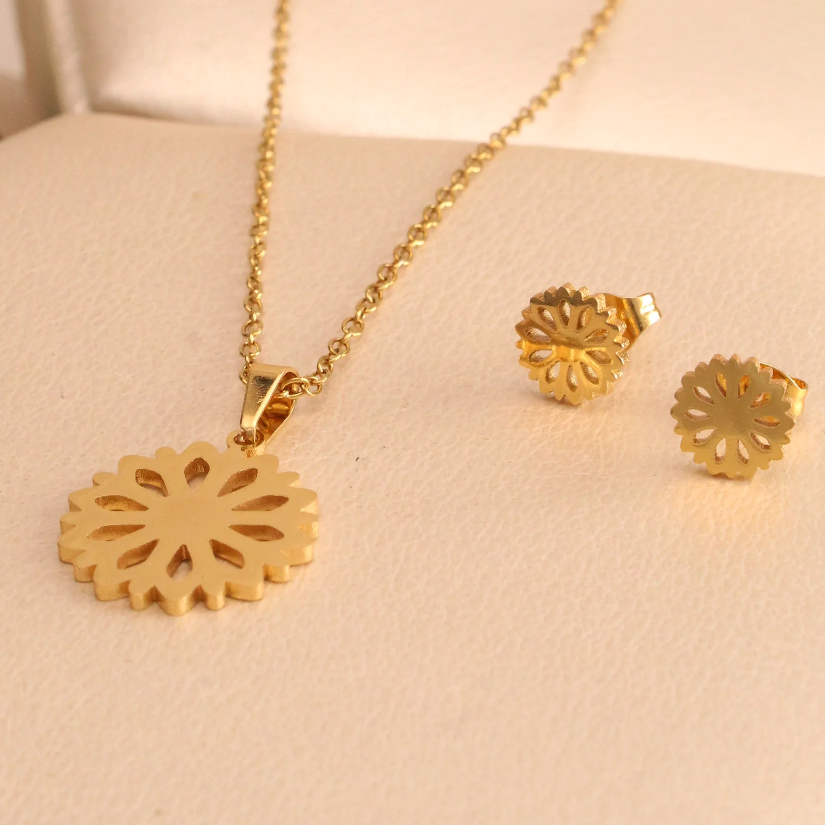 Set. girasol acero 45cm - NAG925