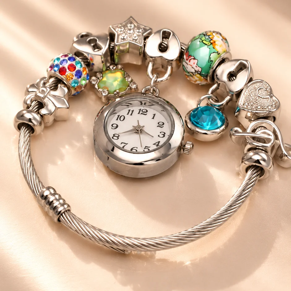 Pul. tipo pan reloj candado verde acero graduable - PAN053