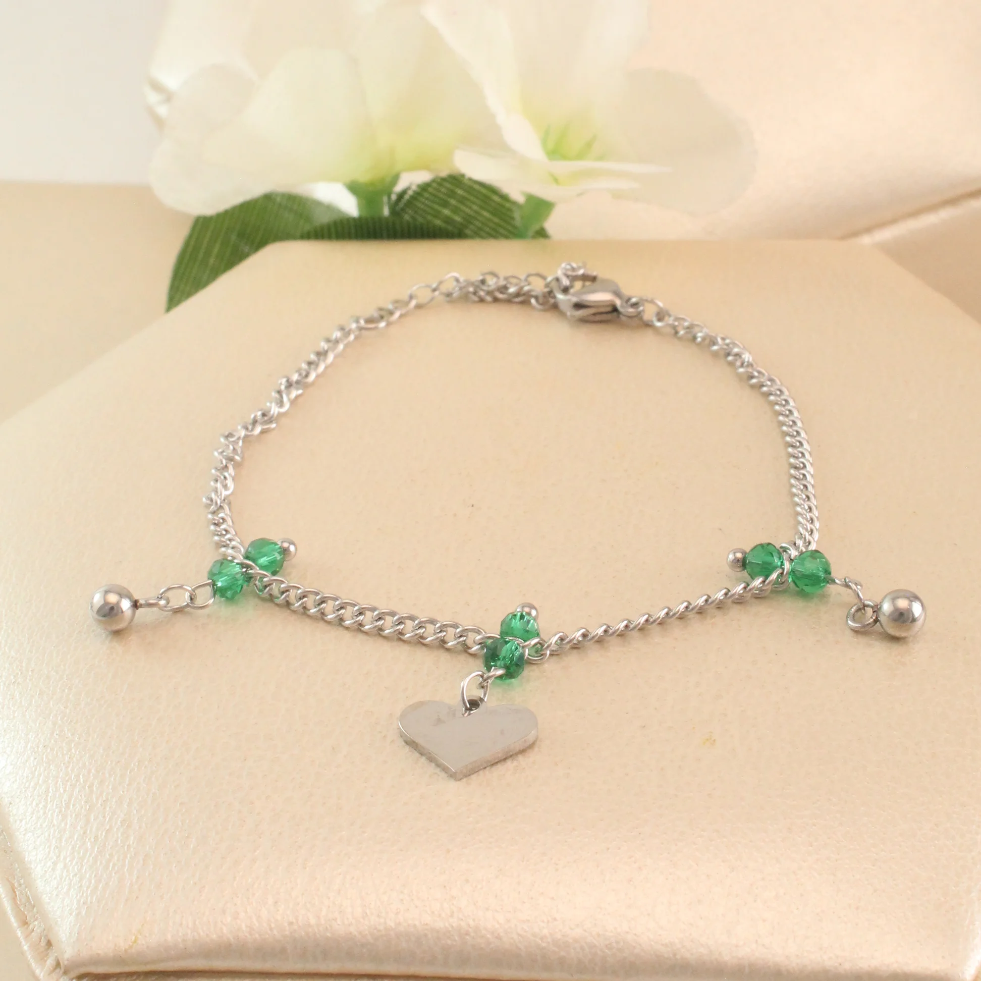 Pul. Pulseras Plata Rodio 18 Cm - PRS476B