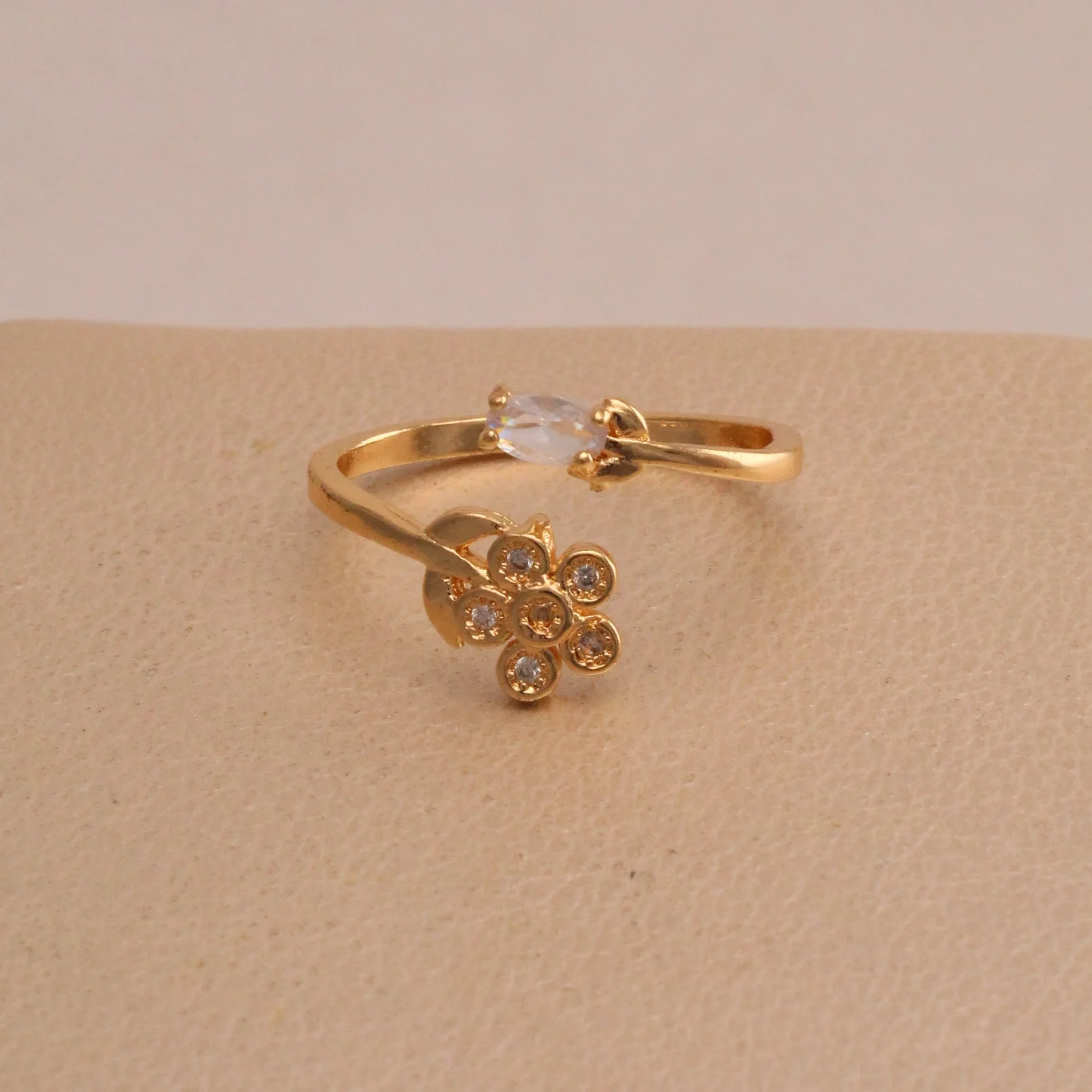 Ani. ajustable flor rodio rodio graduable - RRG219