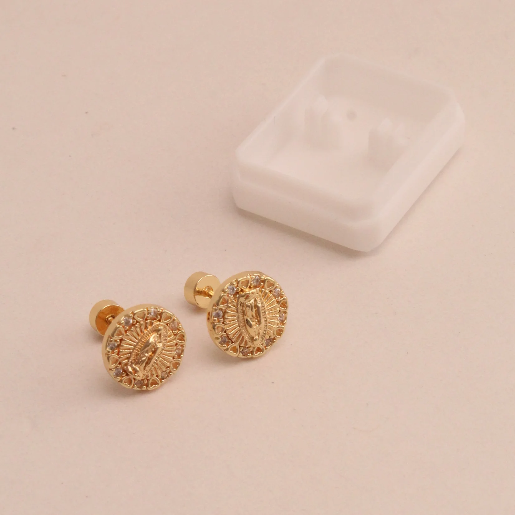 Top. topo seguridad guadalupe rodio rodio 0.7cm - TRG696