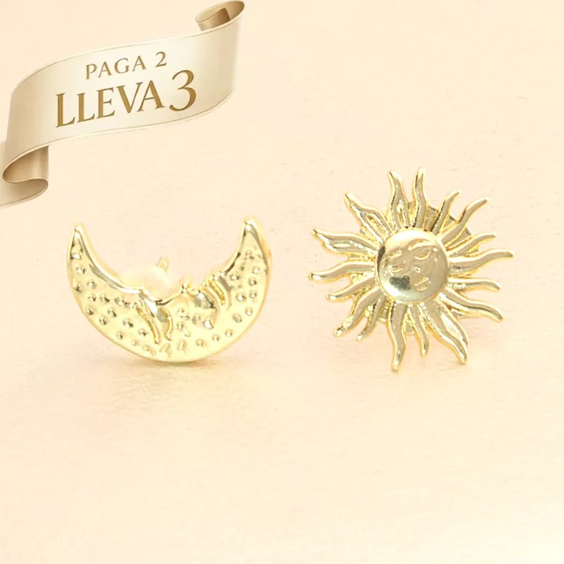 Top. Sol  Y Luna Rodio 2cm - TRL264