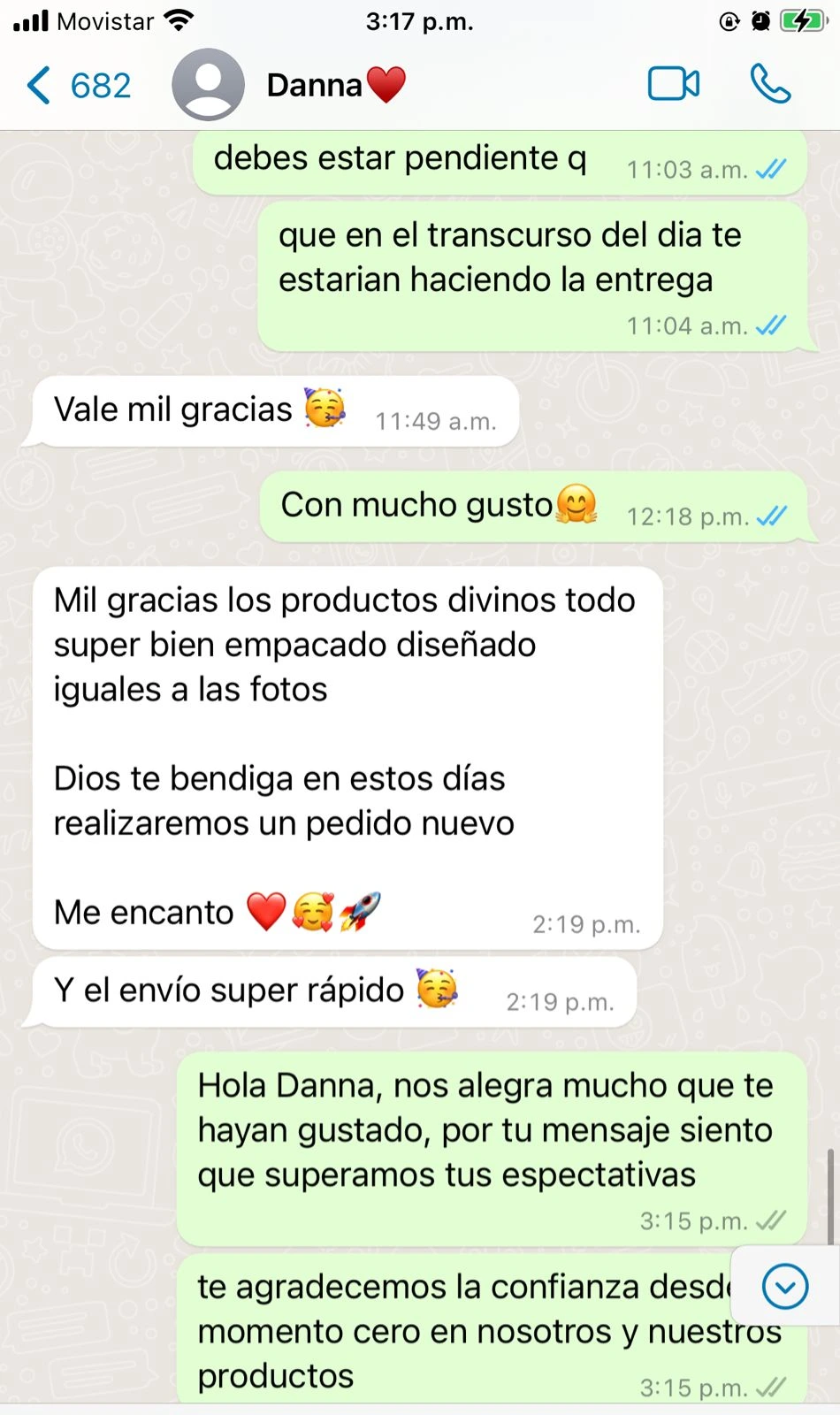 Muestra de como llegan las joyas de mayoristas